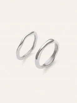 Pack 2 Anillos Nea Acero