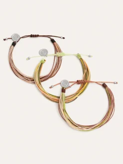 Pack 3 Pulseras Forest Rainbow Acero