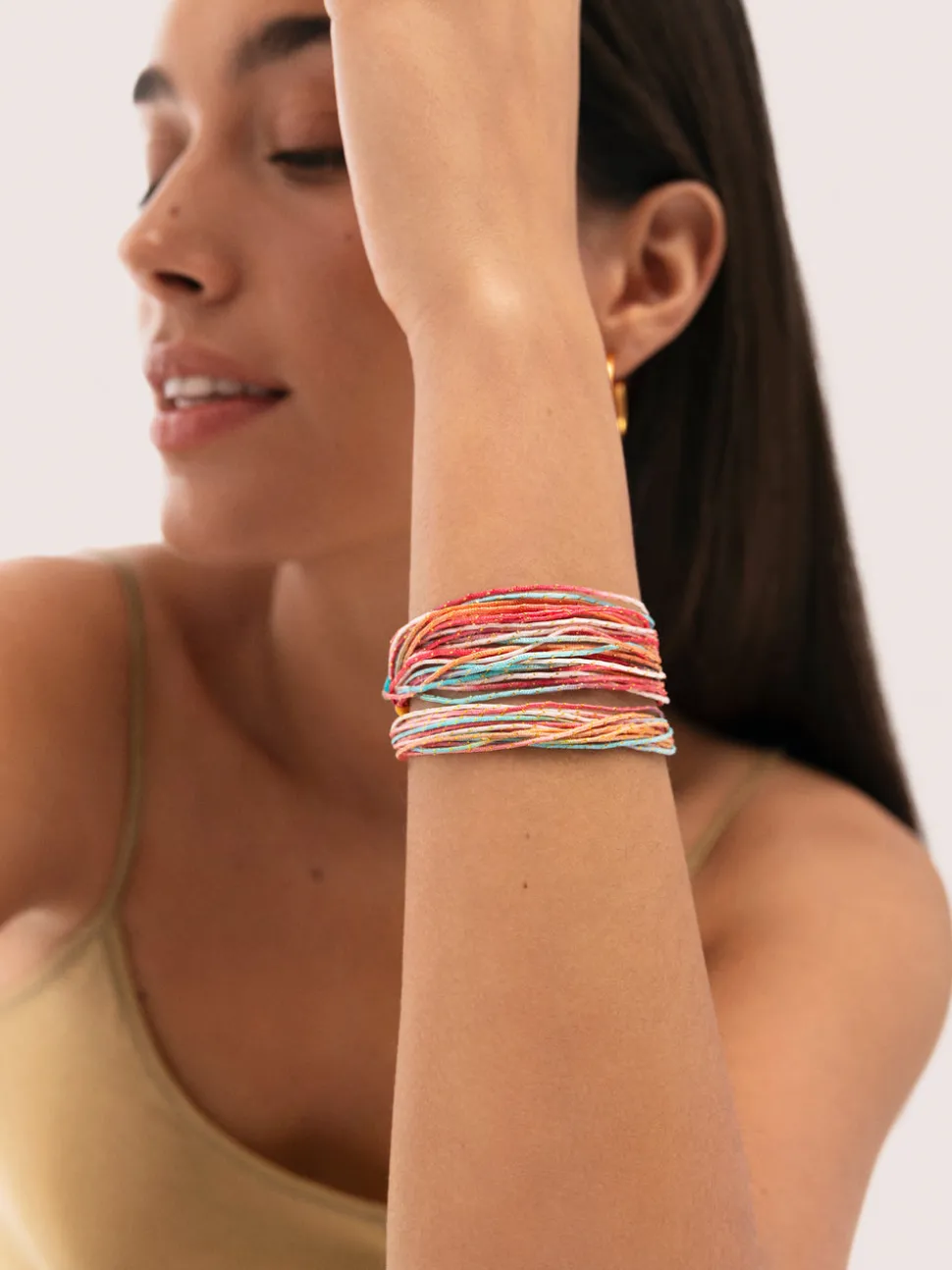 Pack 3 Pulseras Rainbow Spark Acero