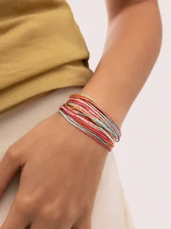 Pack 3 Pulseras Rainbow Spark Acero