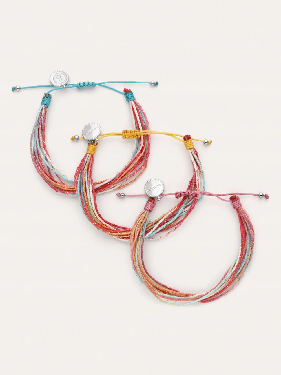 Pack 3 Pulseras Rainbow Spark Acero