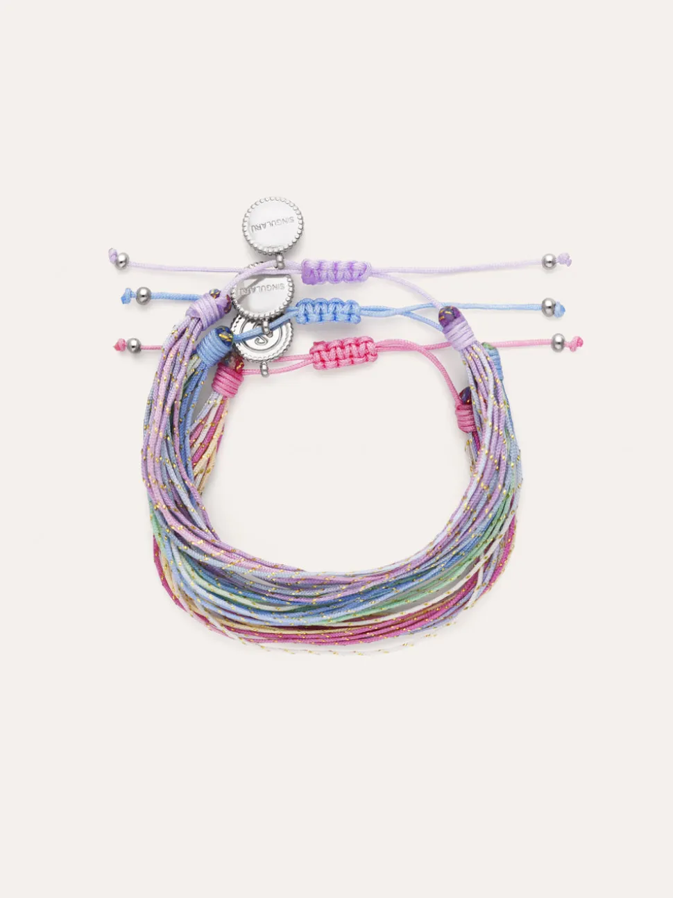 Pack 3 Pulsera Sunset Spark Acero