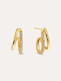 Pendientes Annabelle Baño Oro
