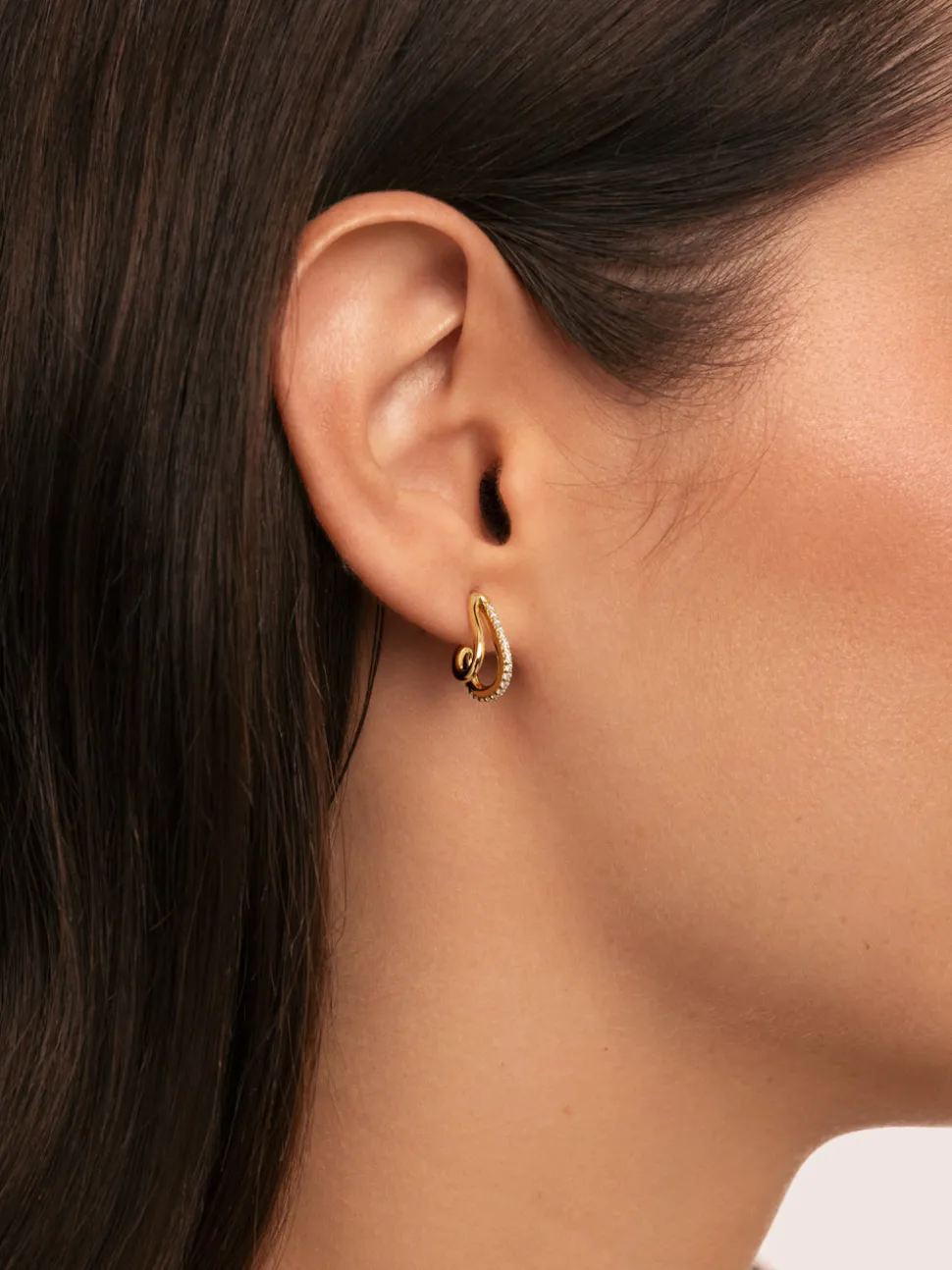 Pendientes Annabelle Baño Oro