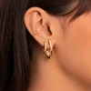 Pendientes Aro Aby Baño Oro
