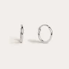 Pendientes Aro Ana XS Plata