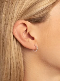 Pendientes Aro Ana XS Plata