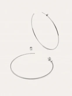 Pendientes Aro Ankara Heart XL Acero