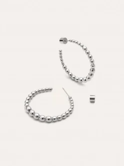 Pendientes Aro Bomb Acero