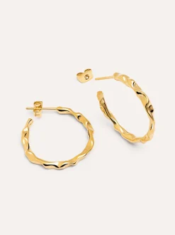 Pendientes Aro Lake Baño Oro