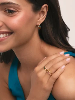 Pendientes Aro Leonor Baño Oro