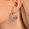 Pendientes Aro Mombasa Acero
