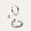 Pendientes Aro Nairobi Acero