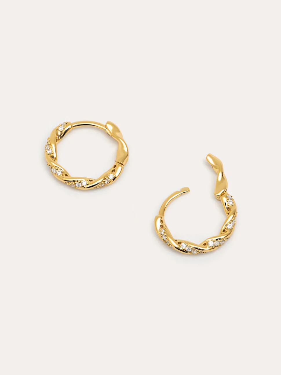 Pendientes Aro Naval Baño Oro