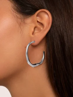 Pendientes Aro Odette Acero