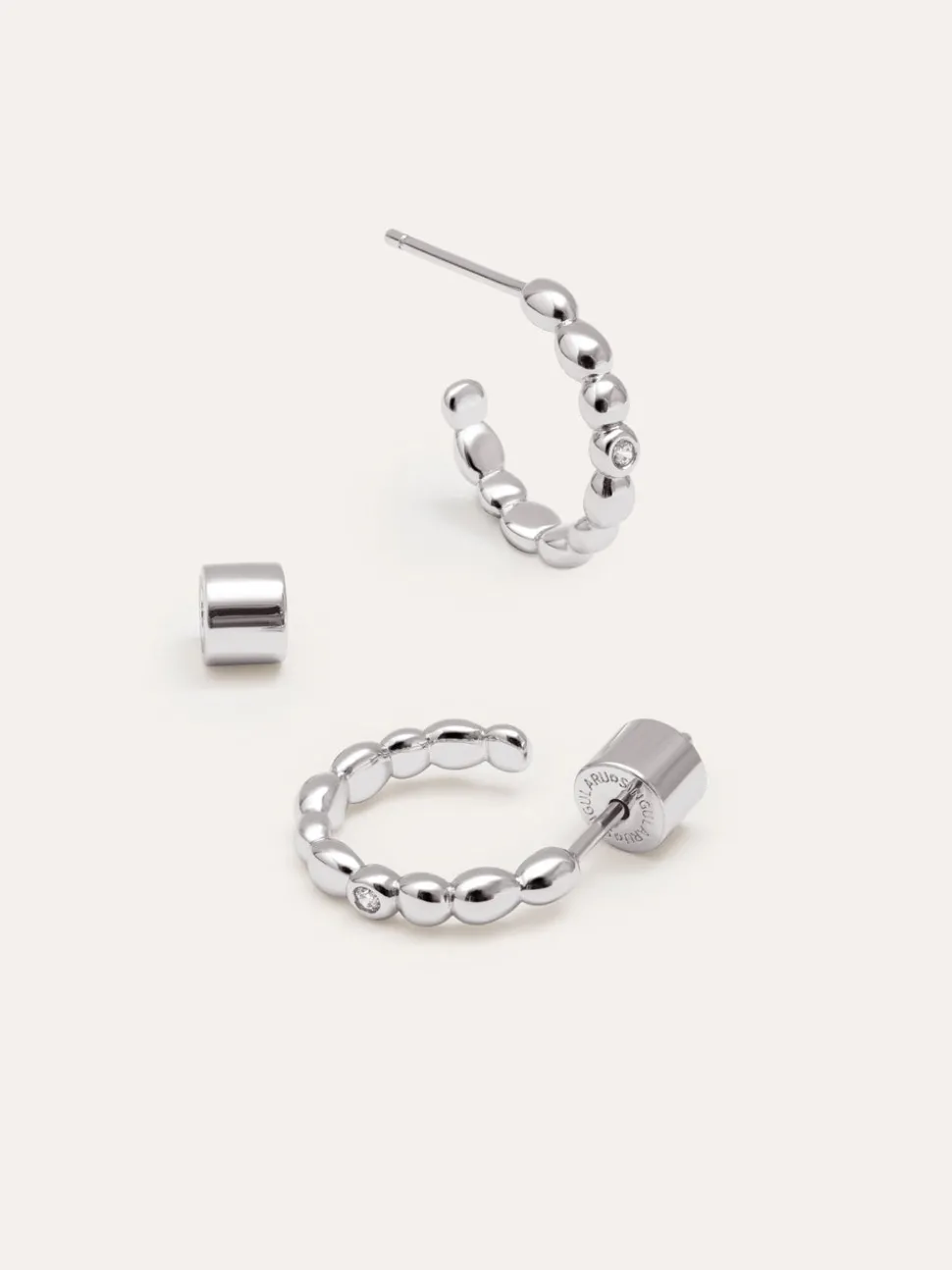 Pendientes Aro Pebble Spark