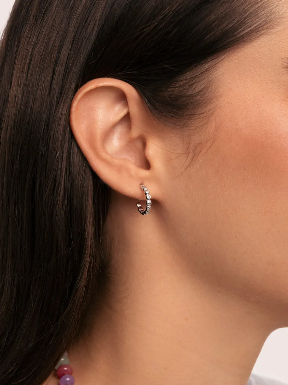 Pendientes Aro Pebble Spark