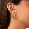 Pendientes Boho Acero Baño Oro