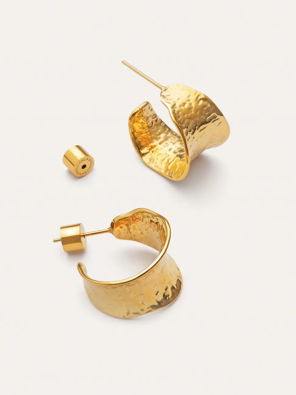 Pendientes Boho Acero Baño Oro