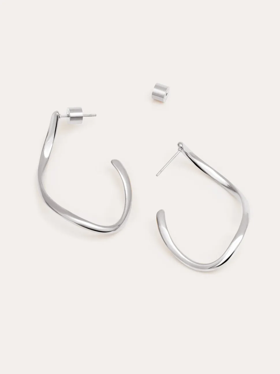 Pendientes Brisa Acero