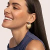 Pendientes Catalina Acero Baño Oro