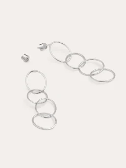 Pendientes Circles & Circles Acero