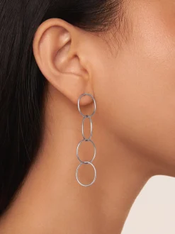 Pendientes Circles & Circles Acero