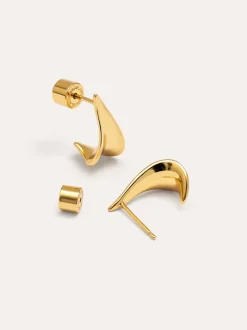 Pendientes Elisa Baño Oro