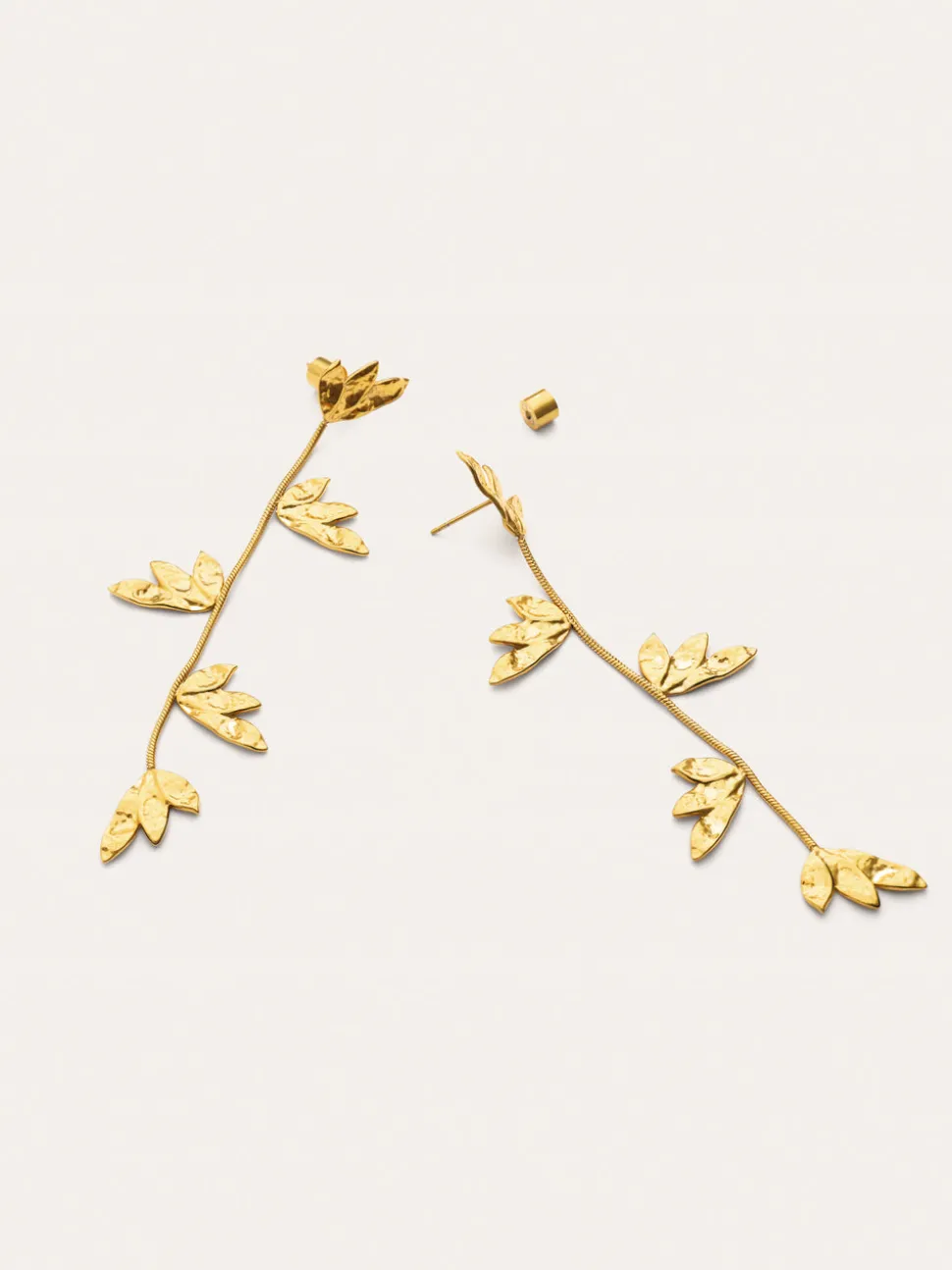 Pendientes Florenda Acero Baño Oro