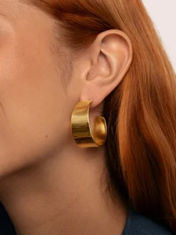 Pendientes Giorgia Acero Baño Oro