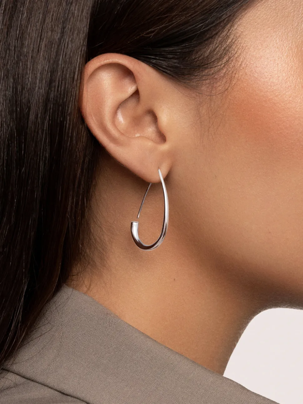 Pendientes Gota Arch Acero