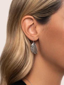 Pendientes Hoja Acero