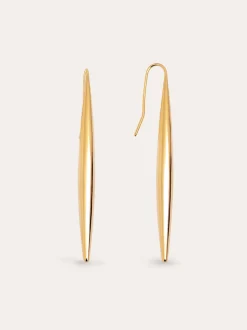 Pendientes Irati Acero Baño Oro