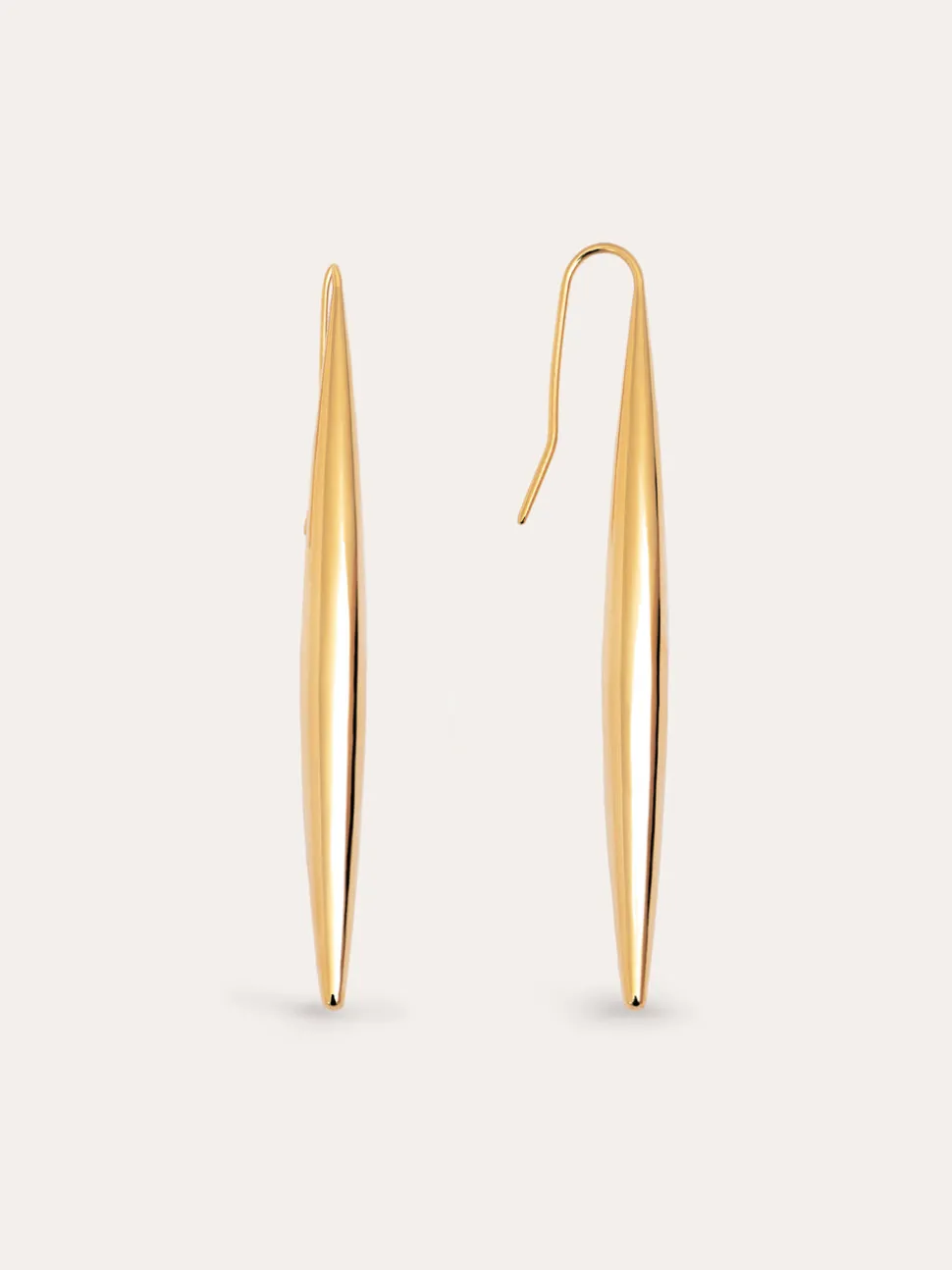Pendientes Irati Acero Baño Oro