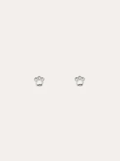 Pendientes Kids Paw Plata