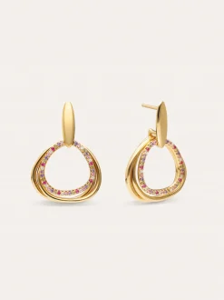 Pendientes Oria Colors Baño Oro