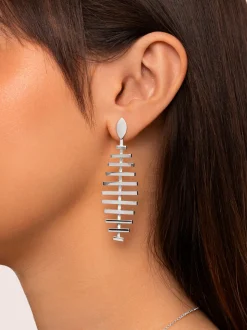 Pendientes Pacific Acero