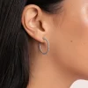 Pendientes Pebble Dots M Acero