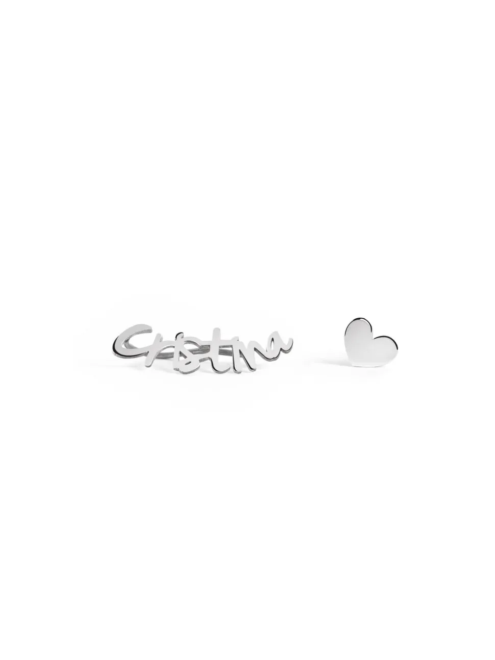 Pendientes Personalizados Sue & Stud Plata