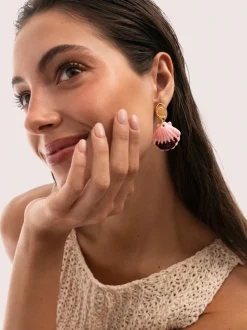 Pendientes Sira Acero Baño Oro