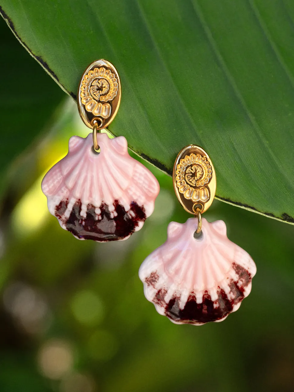 Pendientes Sira Acero Baño Oro