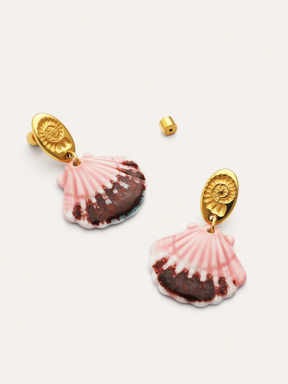 Pendientes Sira Acero Baño Oro