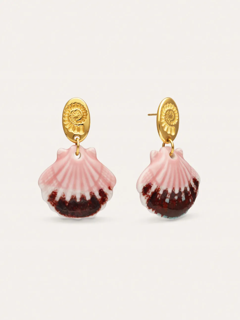 Pendientes Sira Acero Baño Oro