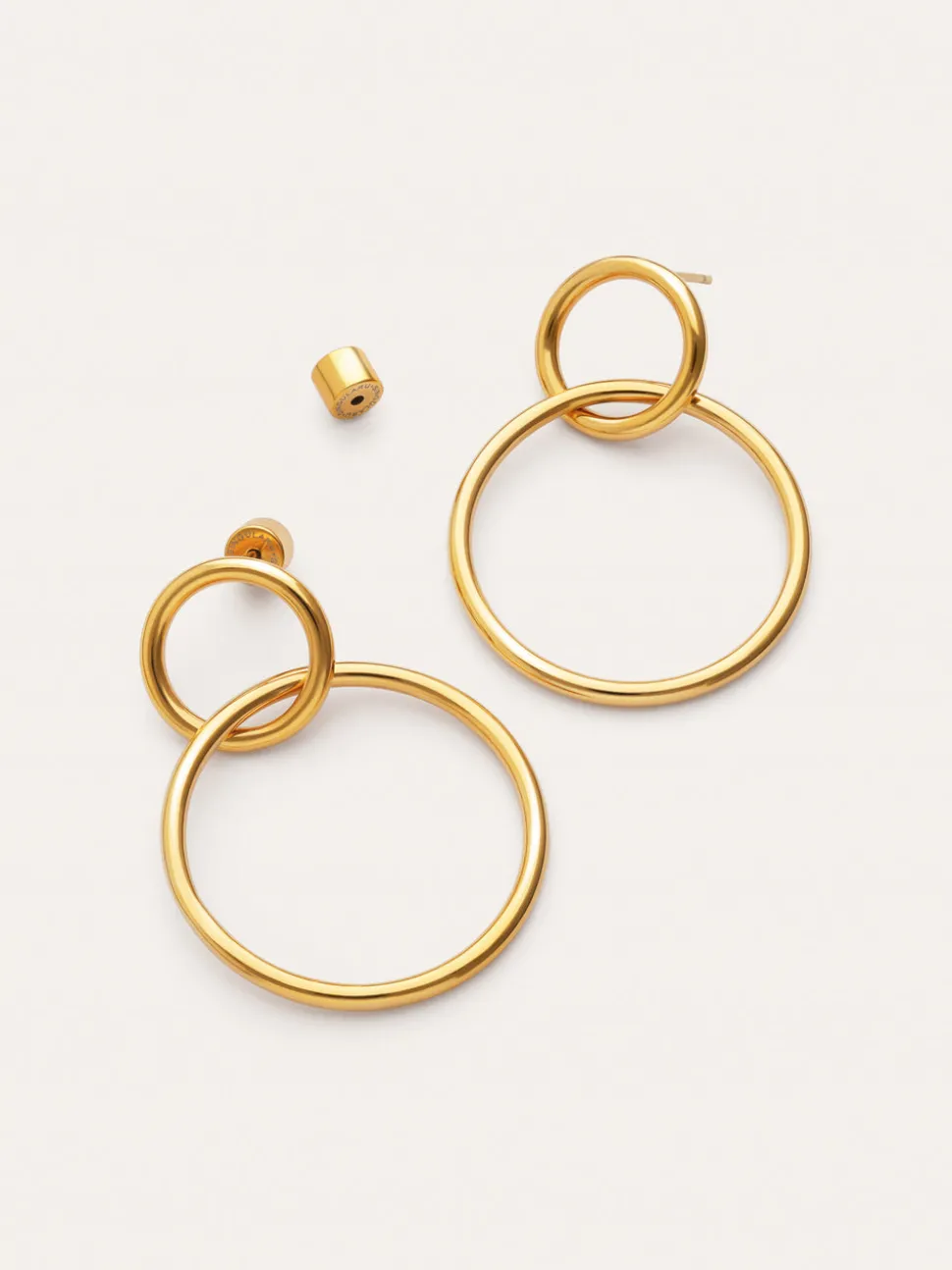 Pendientes Sister Acero Baño Oro