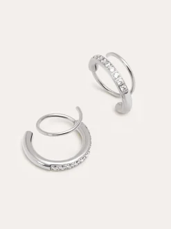 Pendientes Swirl Acero
