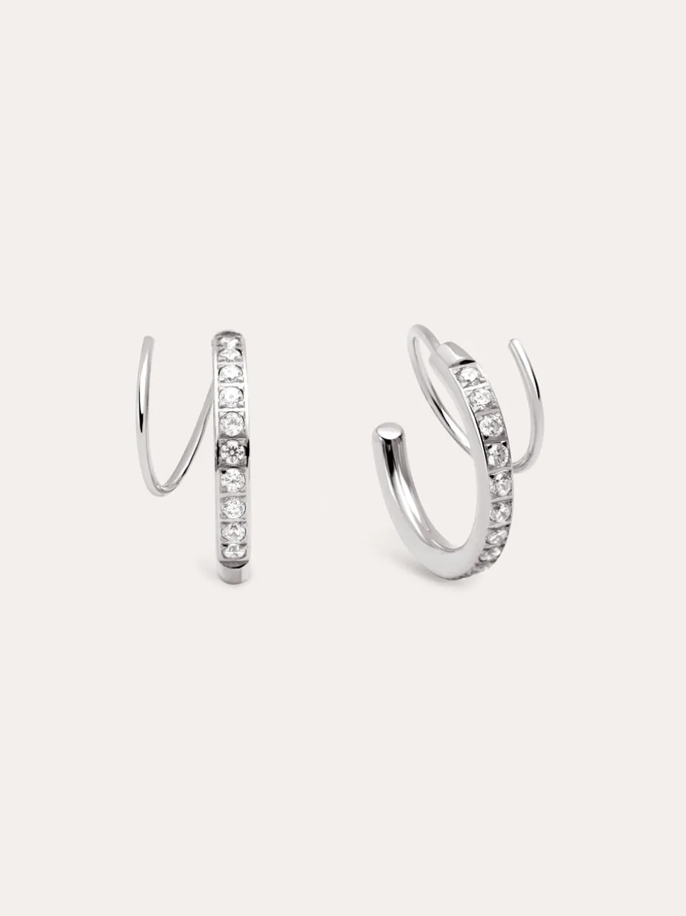 Pendientes Swirl Acero