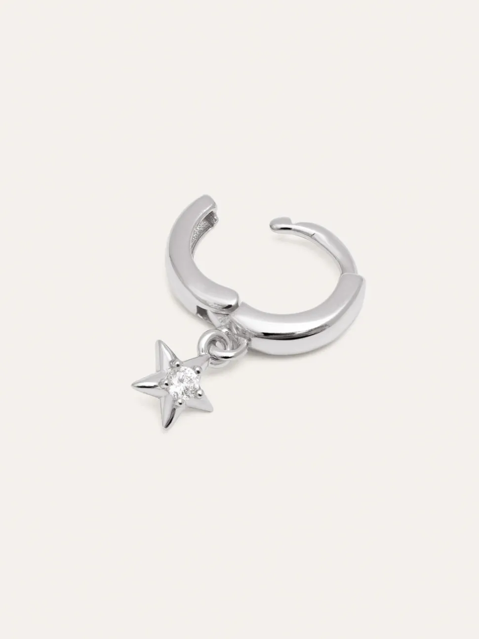 Pendiente Suelto Aro Dance Star