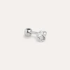 Pendiente Suelto Mini Paw Plata