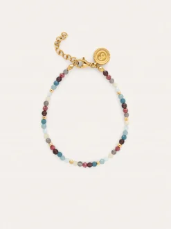 Pulsera Altea Bruma Acero Baño Oro