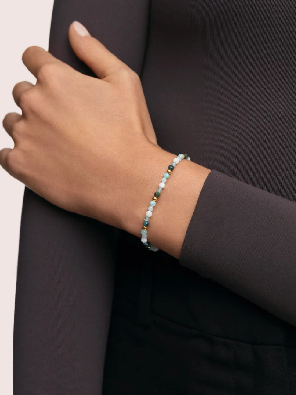 Pulsera Altea Ice Acero Baño Oro